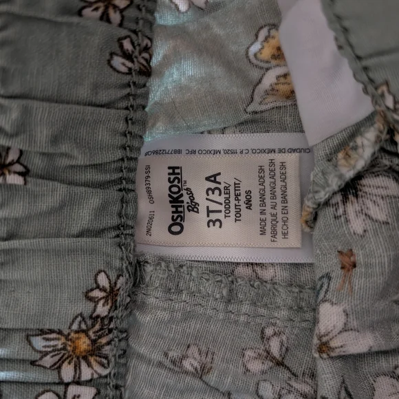 OshKosh B'gosh Blue and Yellow Casual Shorts - Picture 3 of 3